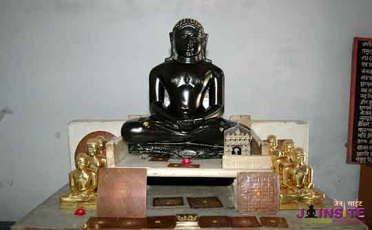 Bhagwan Neminath at Digamber Jain Atishay Kshetra, Tilokpur
